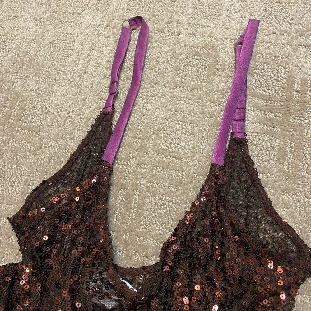 {Intimately Free People} Sequin Slip Dress ~ Size S/P